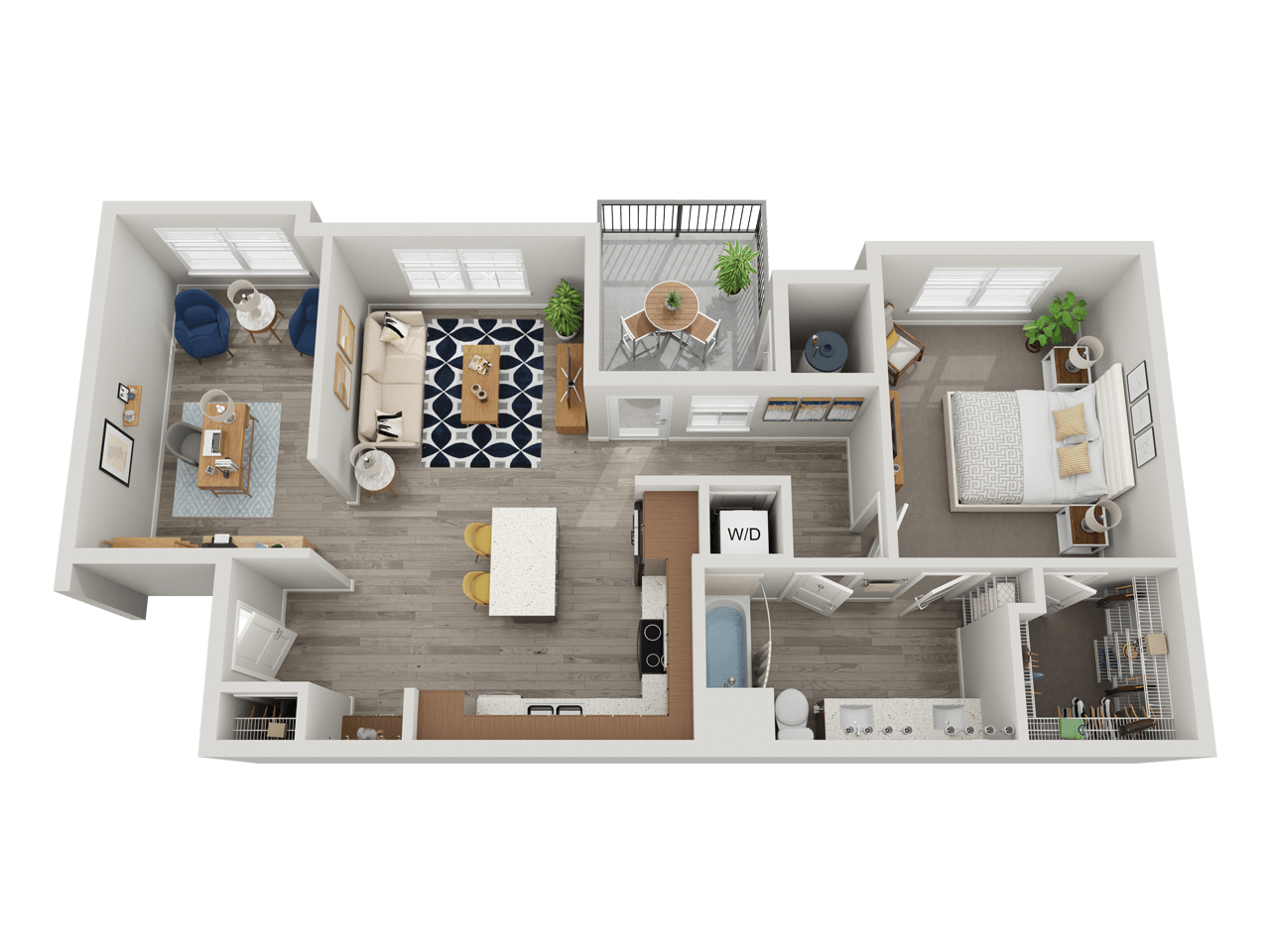 Suite A Floorplan